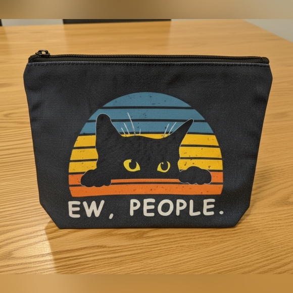 None Handbags - NWT Whimsical Cosmetic Bag Ew, People Design